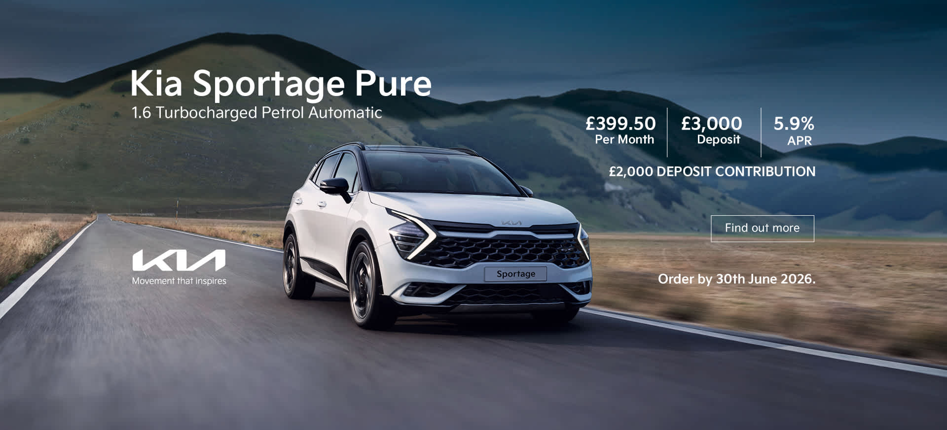 Kia Sportage Banner