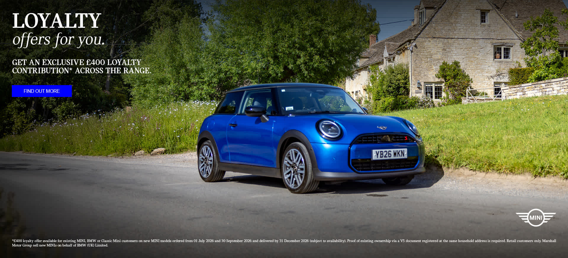 MINI Loyalty Offer