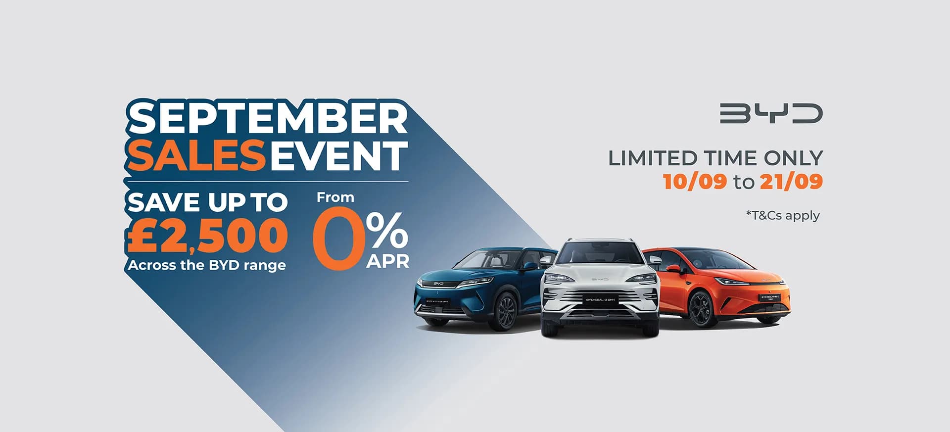 BYD september sales event