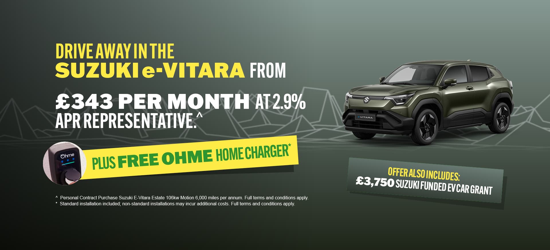 Suzuki e-vitara gov grant