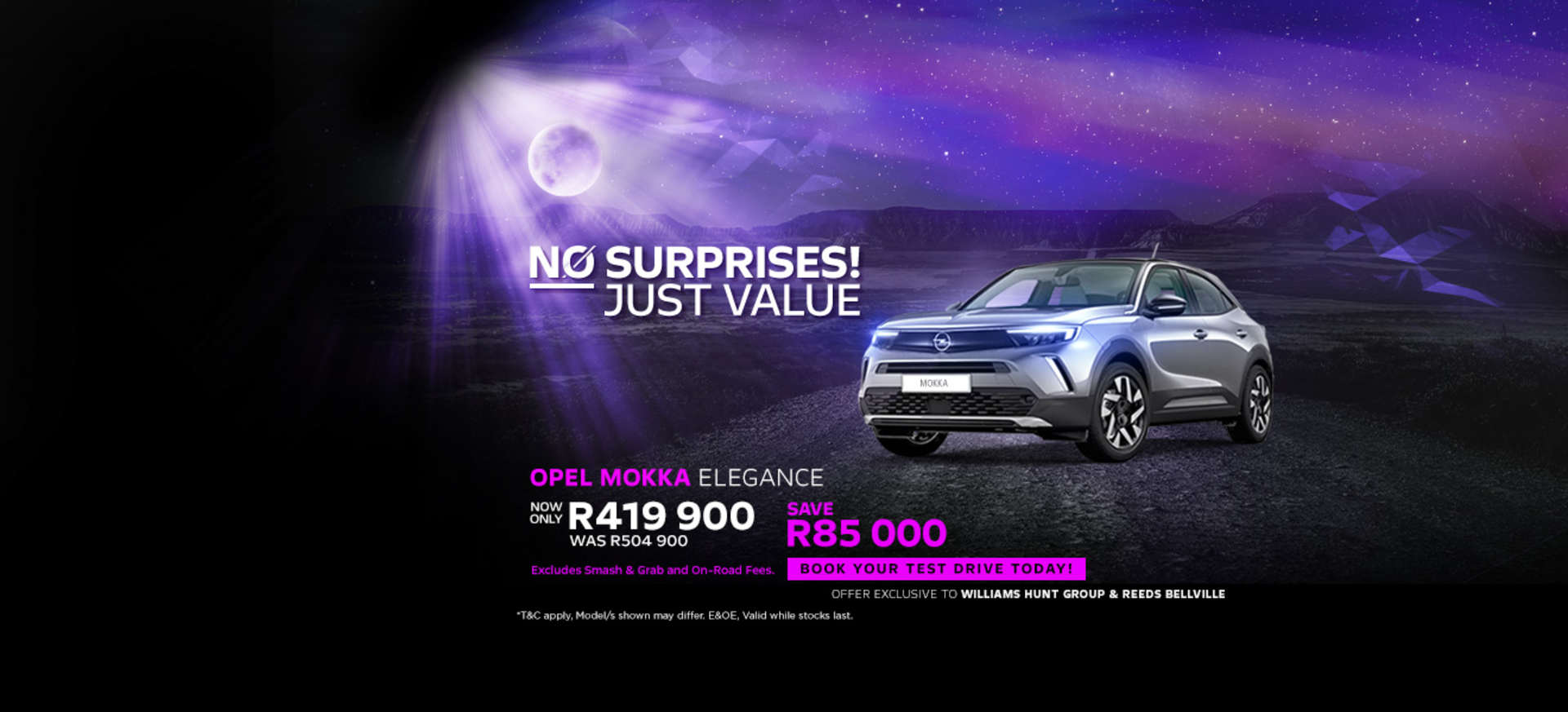 New Opel Mokka ELEGANCE Special Now Only R419 900
