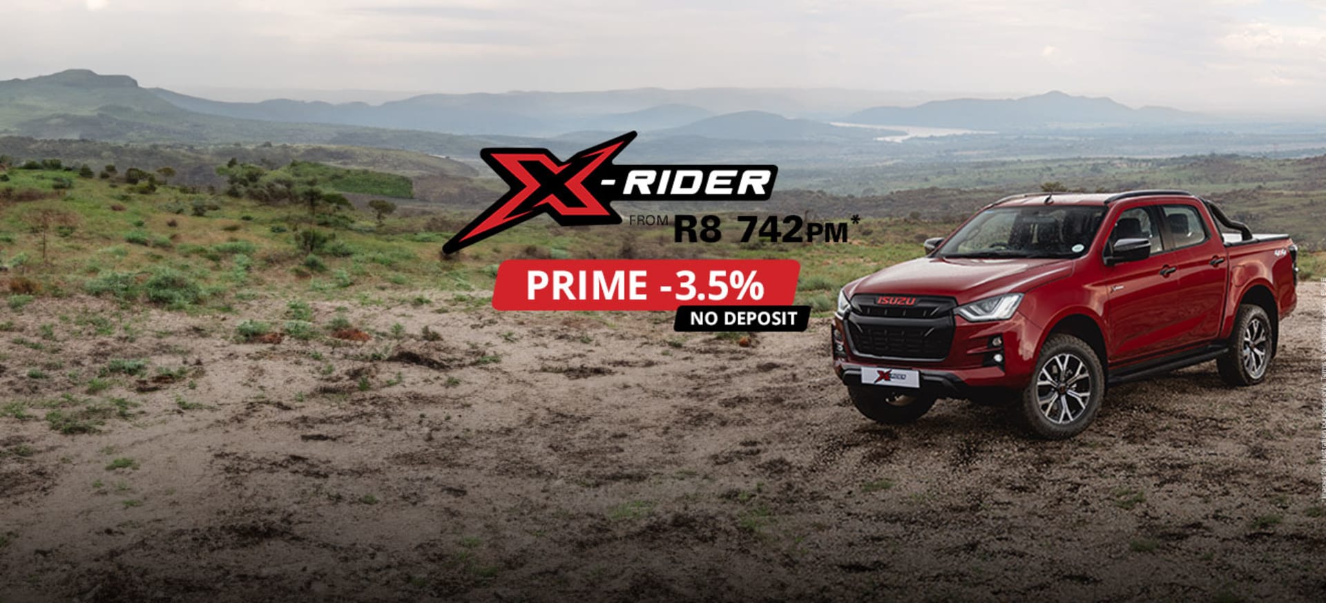 ISUZU X-Rider Prime -3.5% R8 742pm