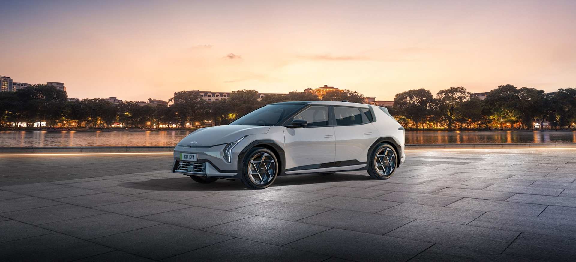 The all-electric Kia EV4 