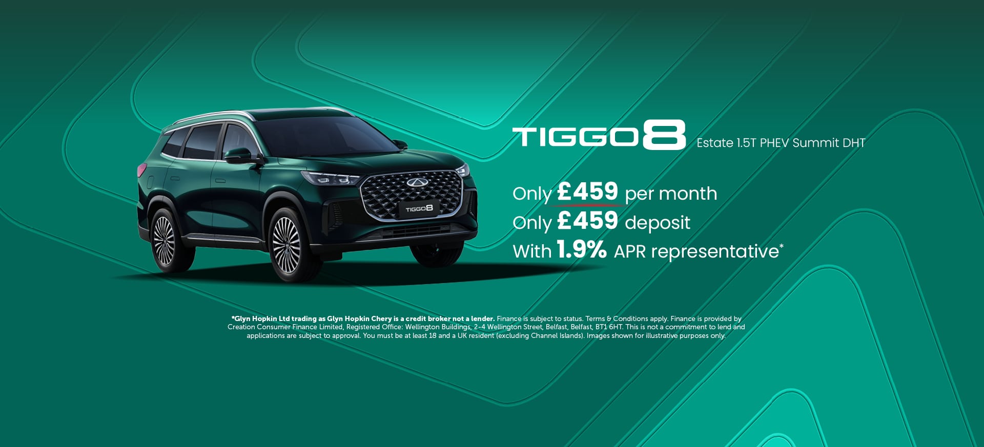 Chery Tiggo 8 Summit Q3 Banner