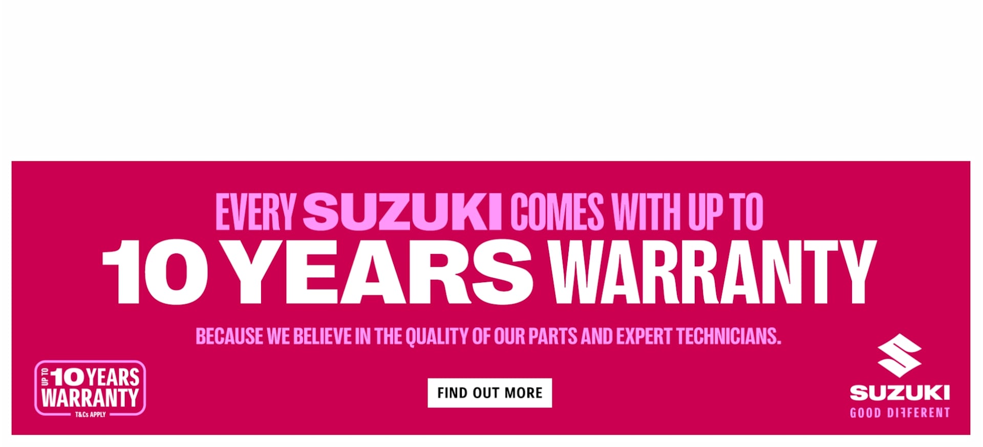 Suzuki Service Activated Warranty