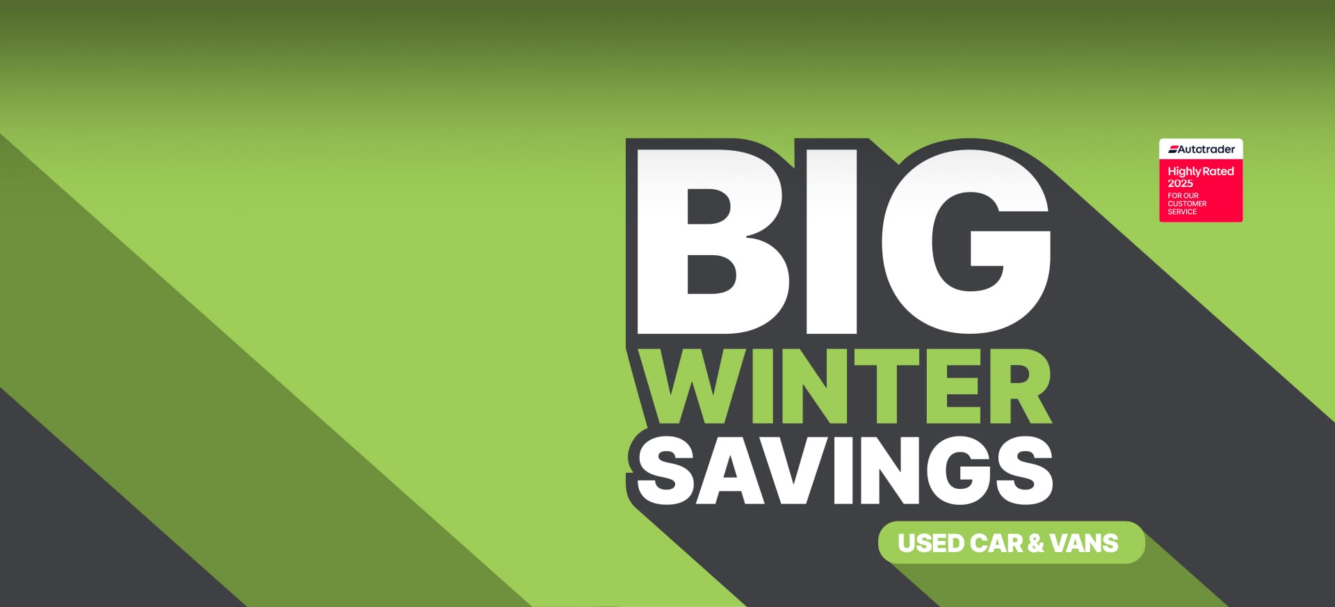 BIG Winter Savings on Cars & Vans
