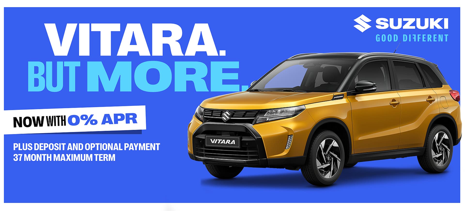 Suzuki Vitara offers banner