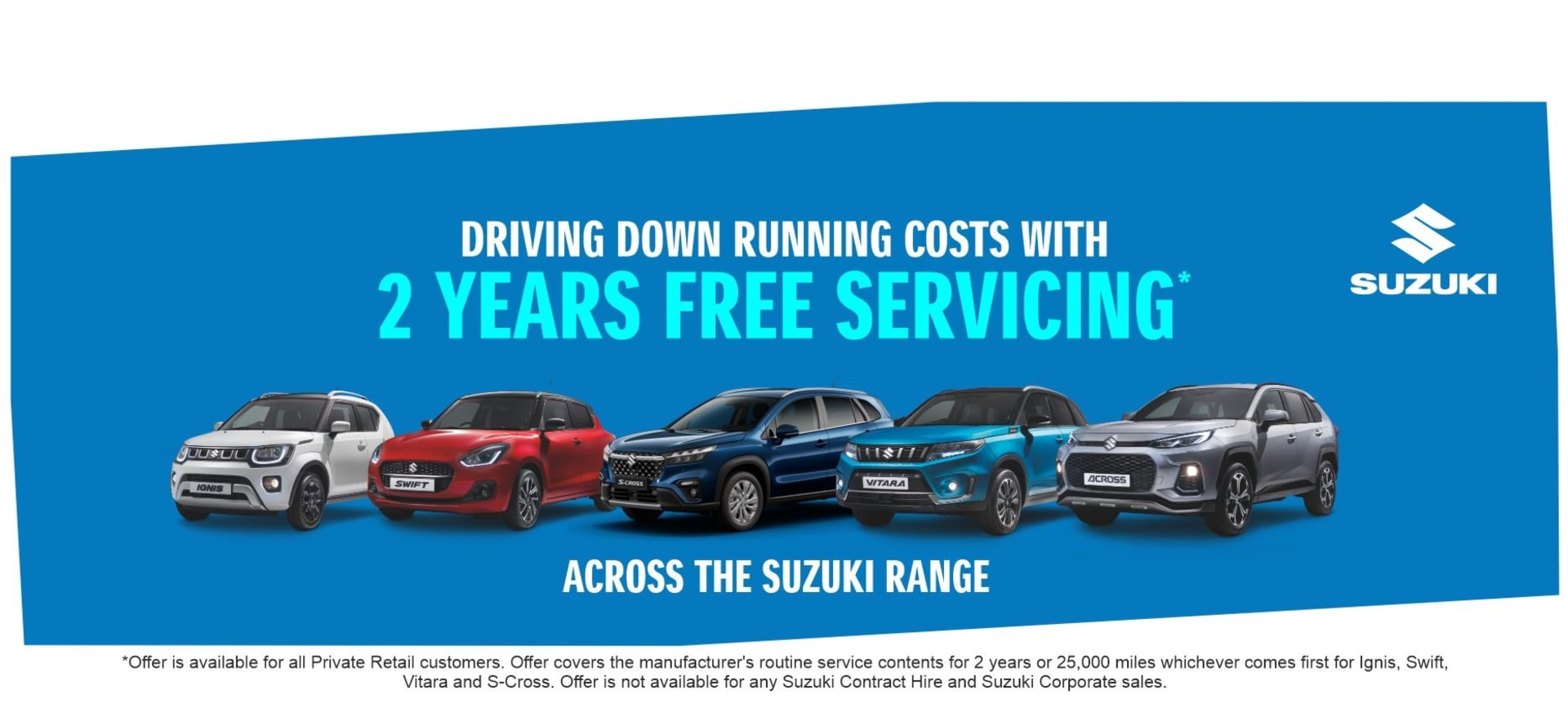 2 Years Free Servicing banner