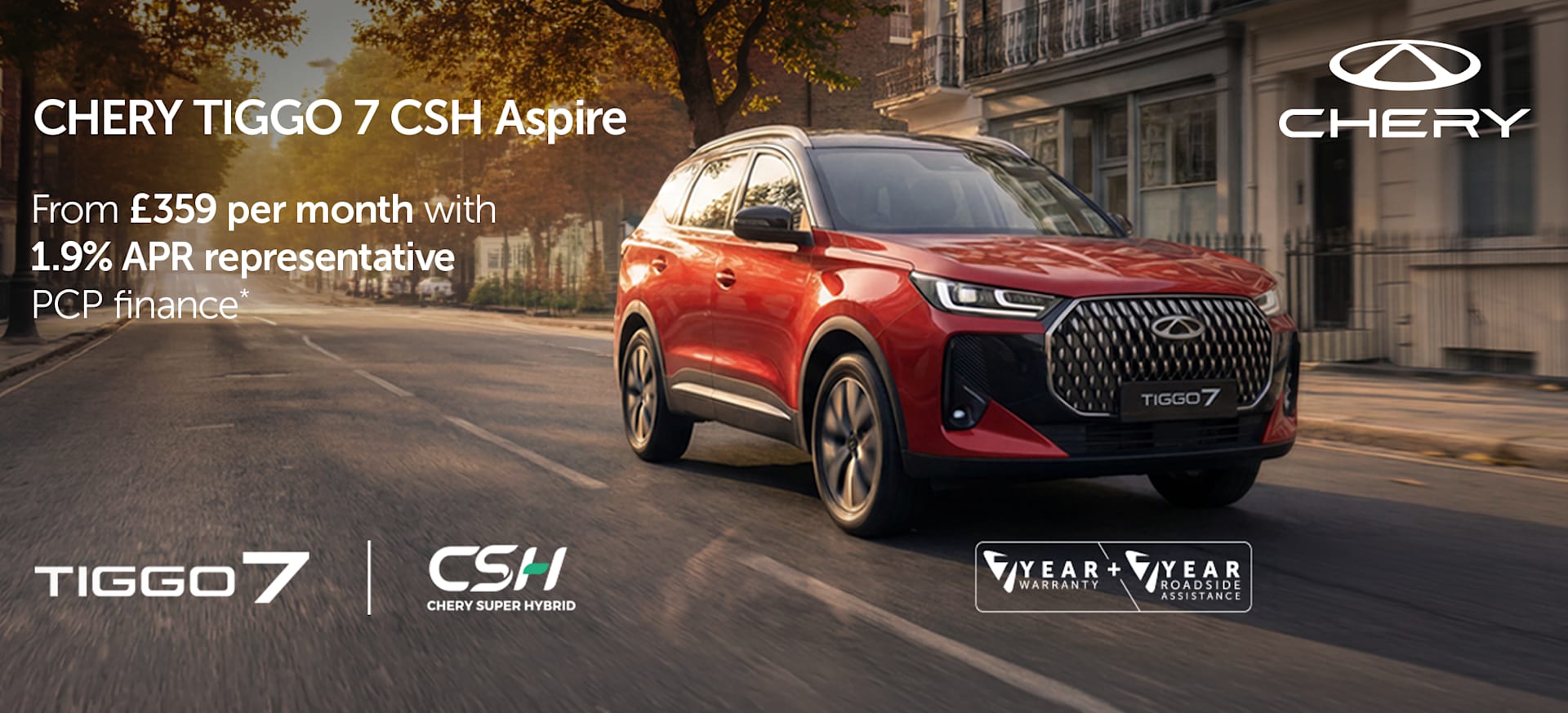 CHERY TIGGO 7 CSH Aspire