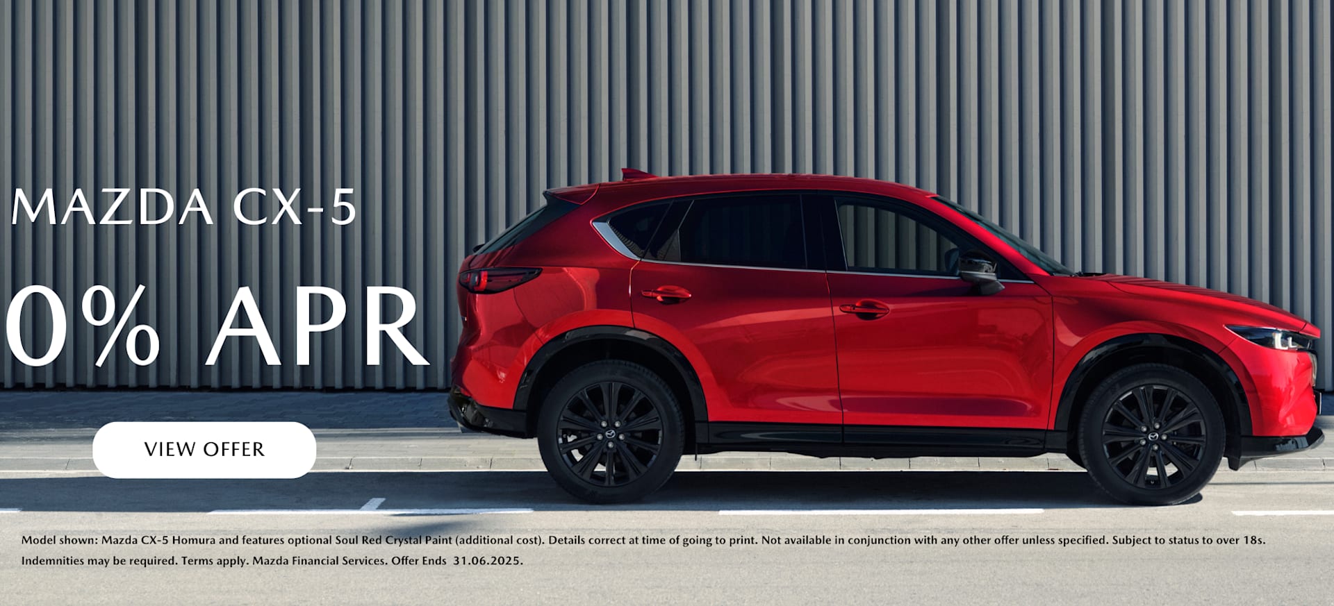 MAZDA CX-5 0% APR Q2 2025
