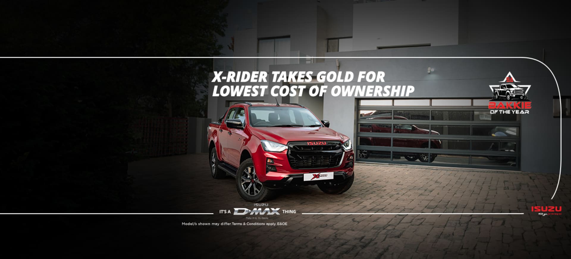 ISUZU X-Rider Lowest cost of ownership award