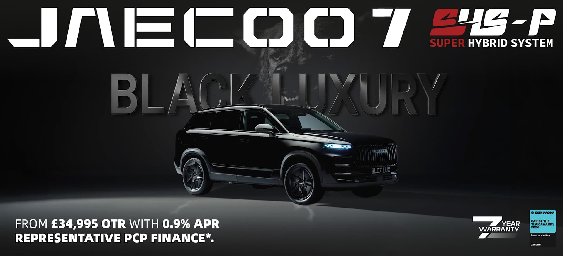 JAECOO 7 BLACK LUXURY