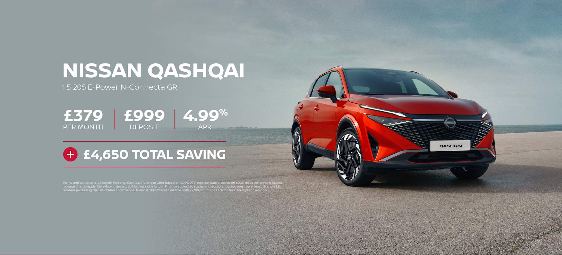 Nissan Qashqai Q3 offers 2025