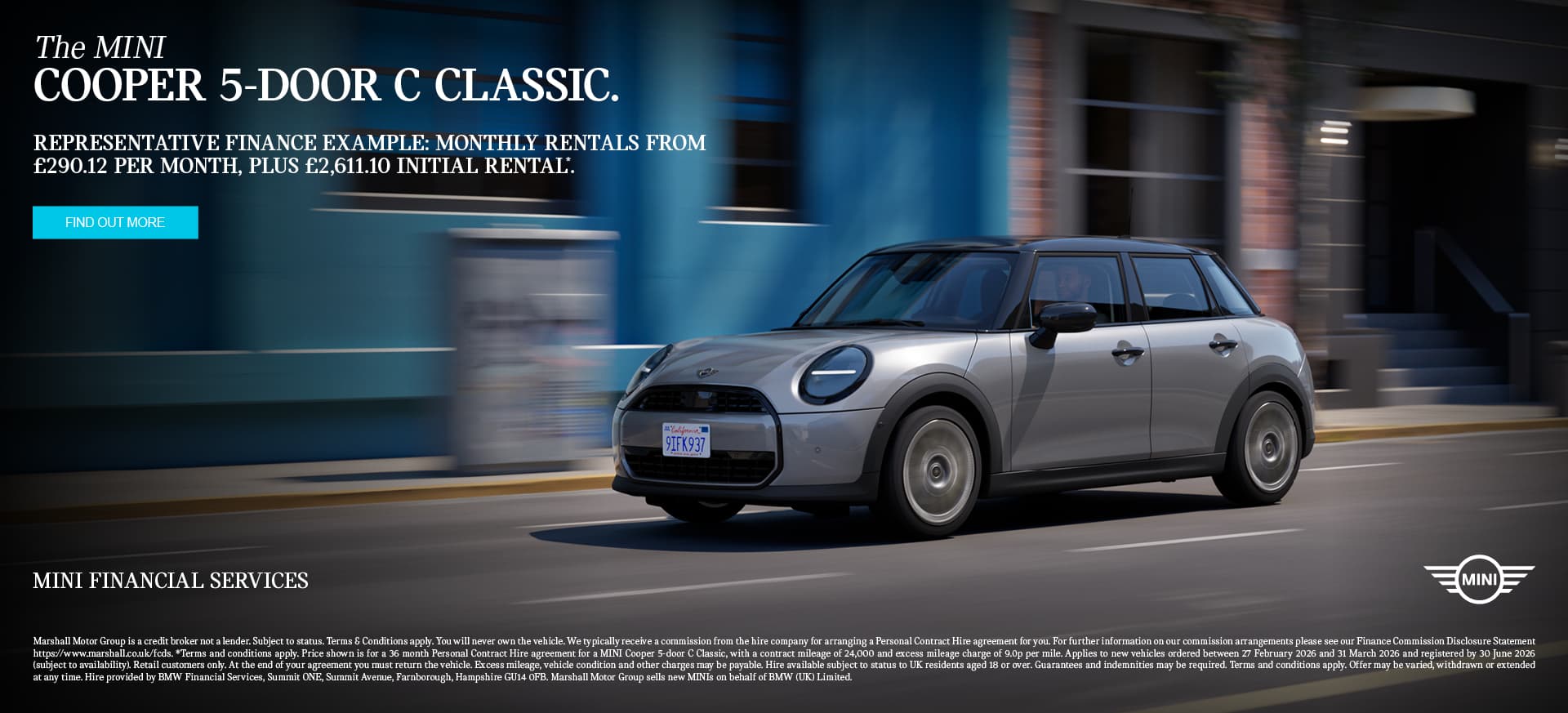 MINI 5-DOOR COOPER C CLASSIC 