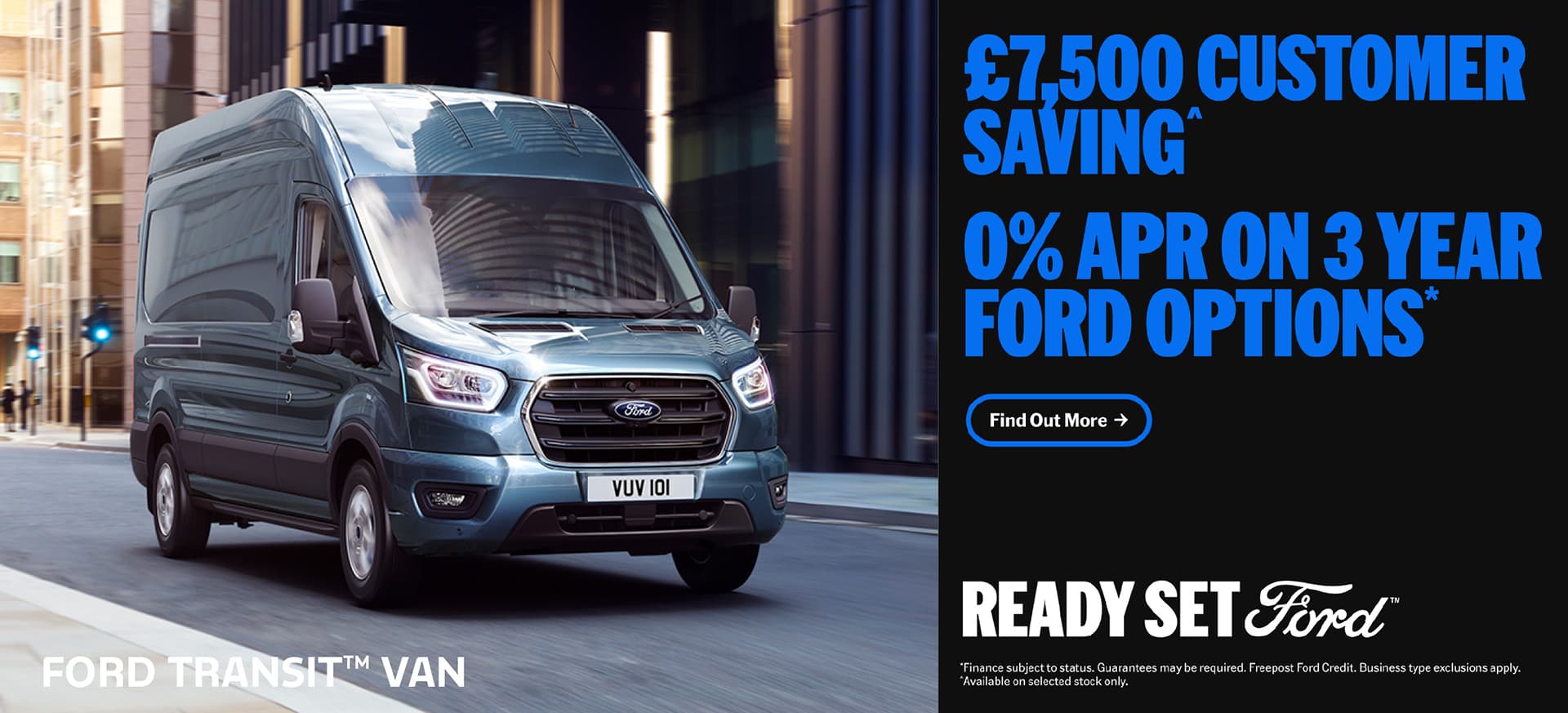 Transit Van £7,500