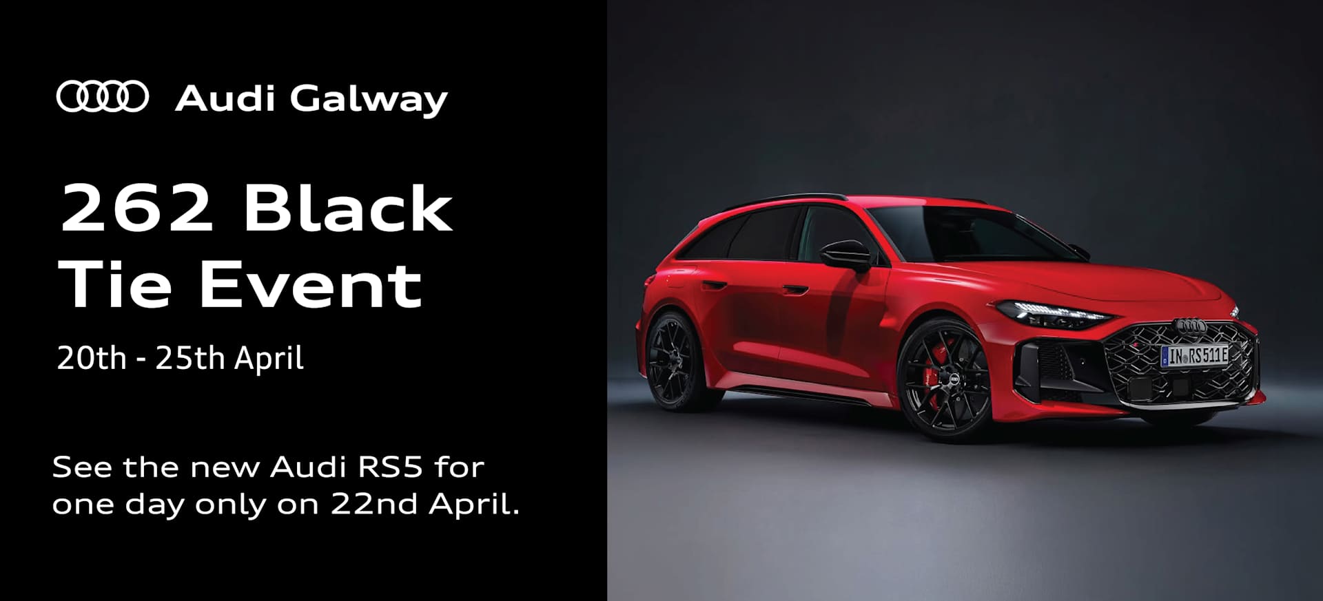 Audi Galway Black Tie