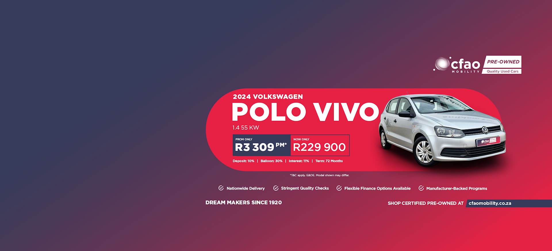 2024 Volkswagen Polo Vivo 1.4 Trendline 5DR