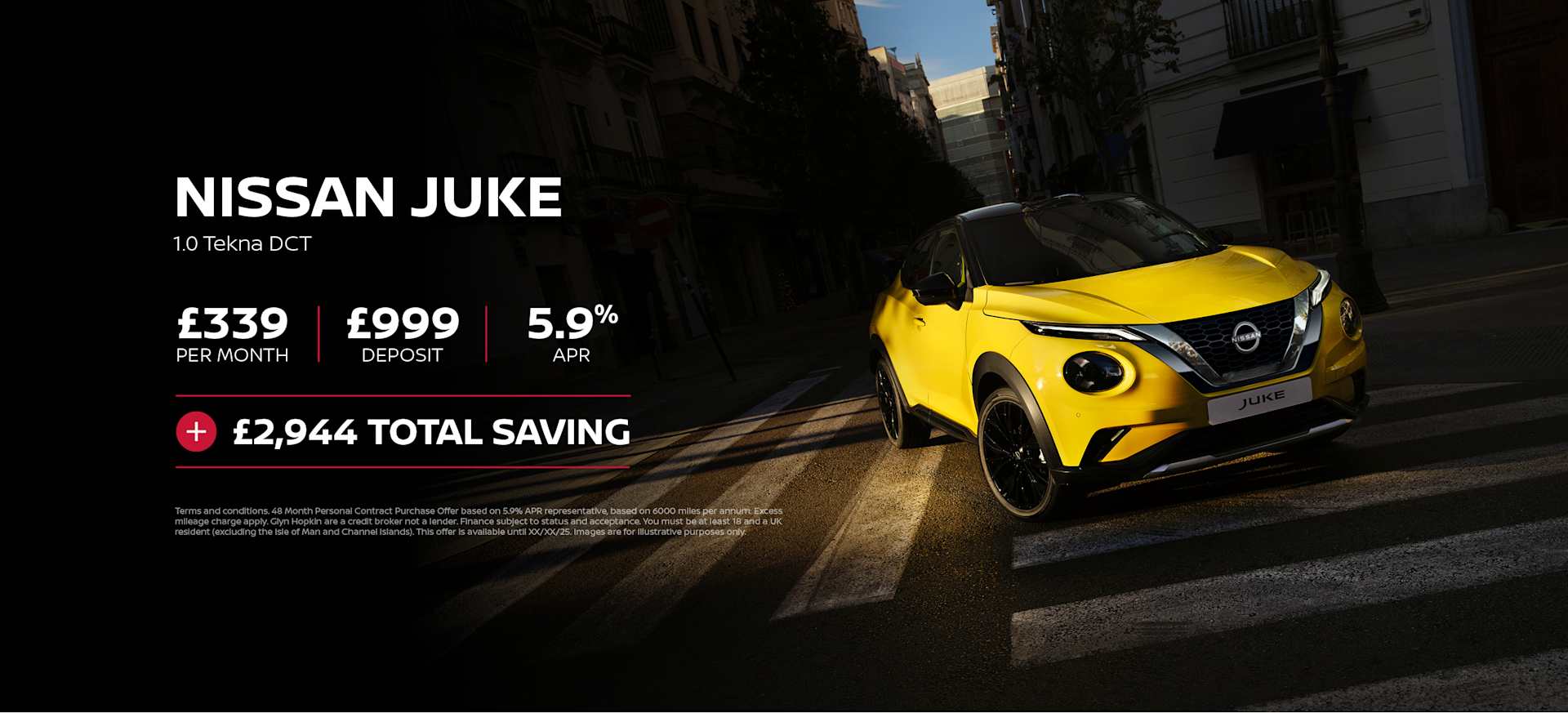 Nissan Juke Q3 offers