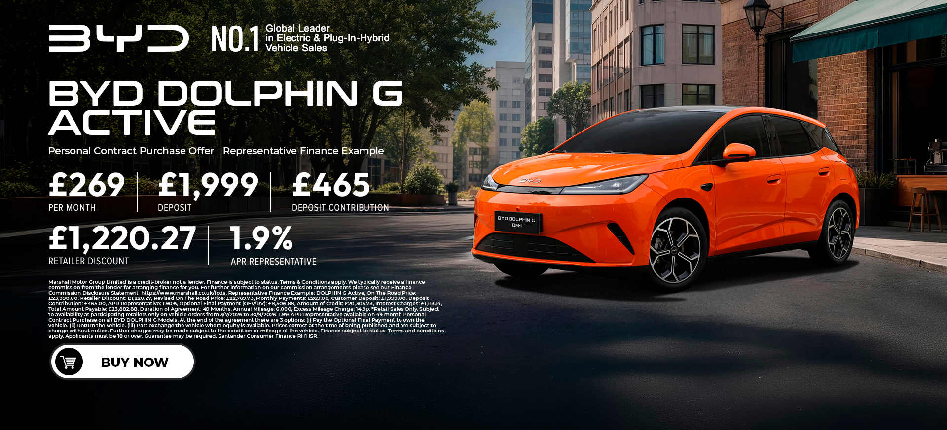 BYD DOLPHIN G Offer