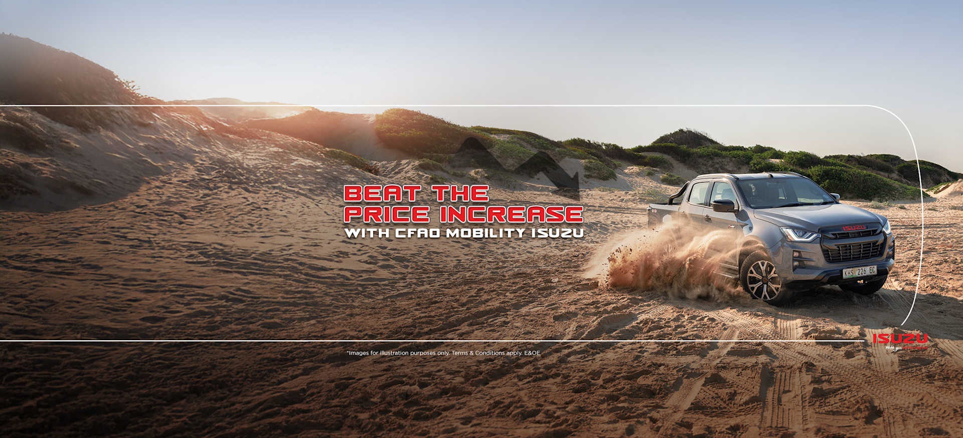 Beat The Price Increase with CFAO Mobility ISUZU