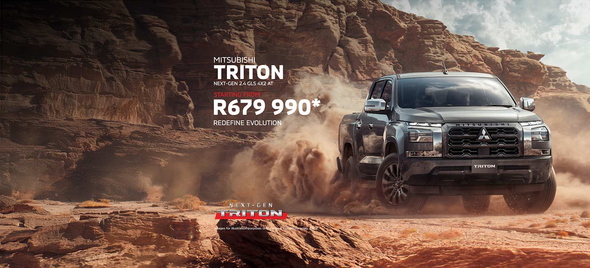 Mitsubishi Triton Next-Gen 2.4 GLS 4X2 AT