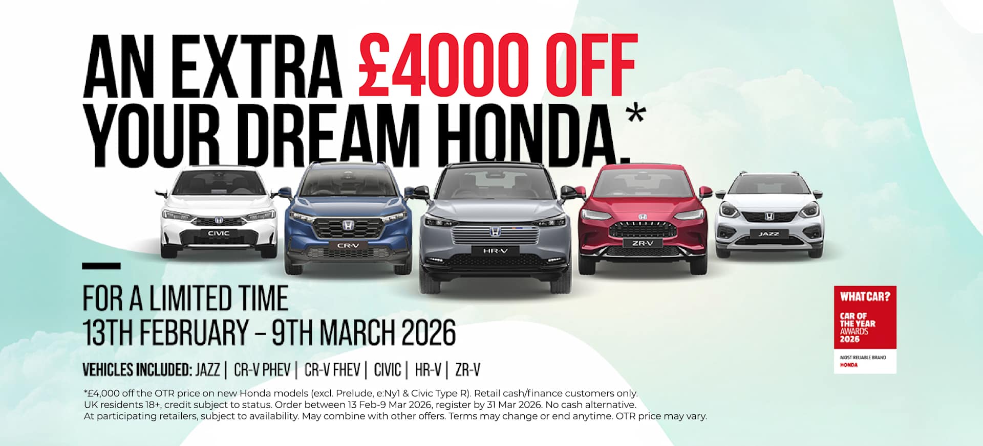 Dream Even Bigger Sales Event