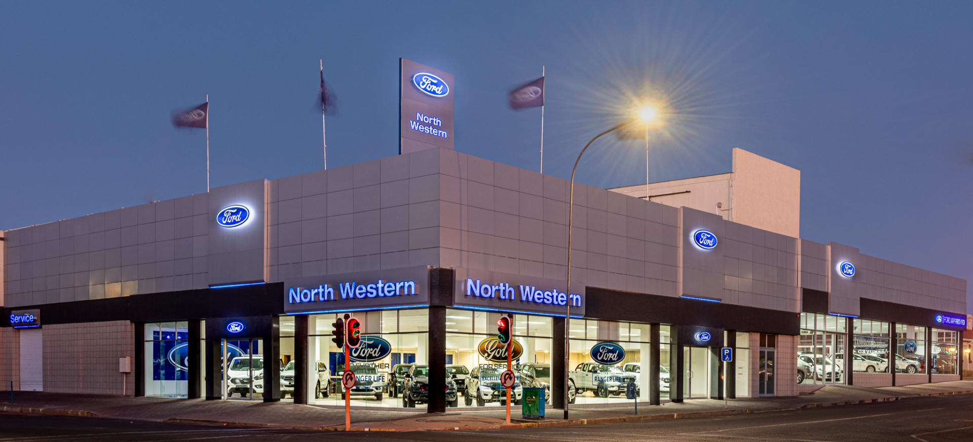 Dealership at North Western Ford