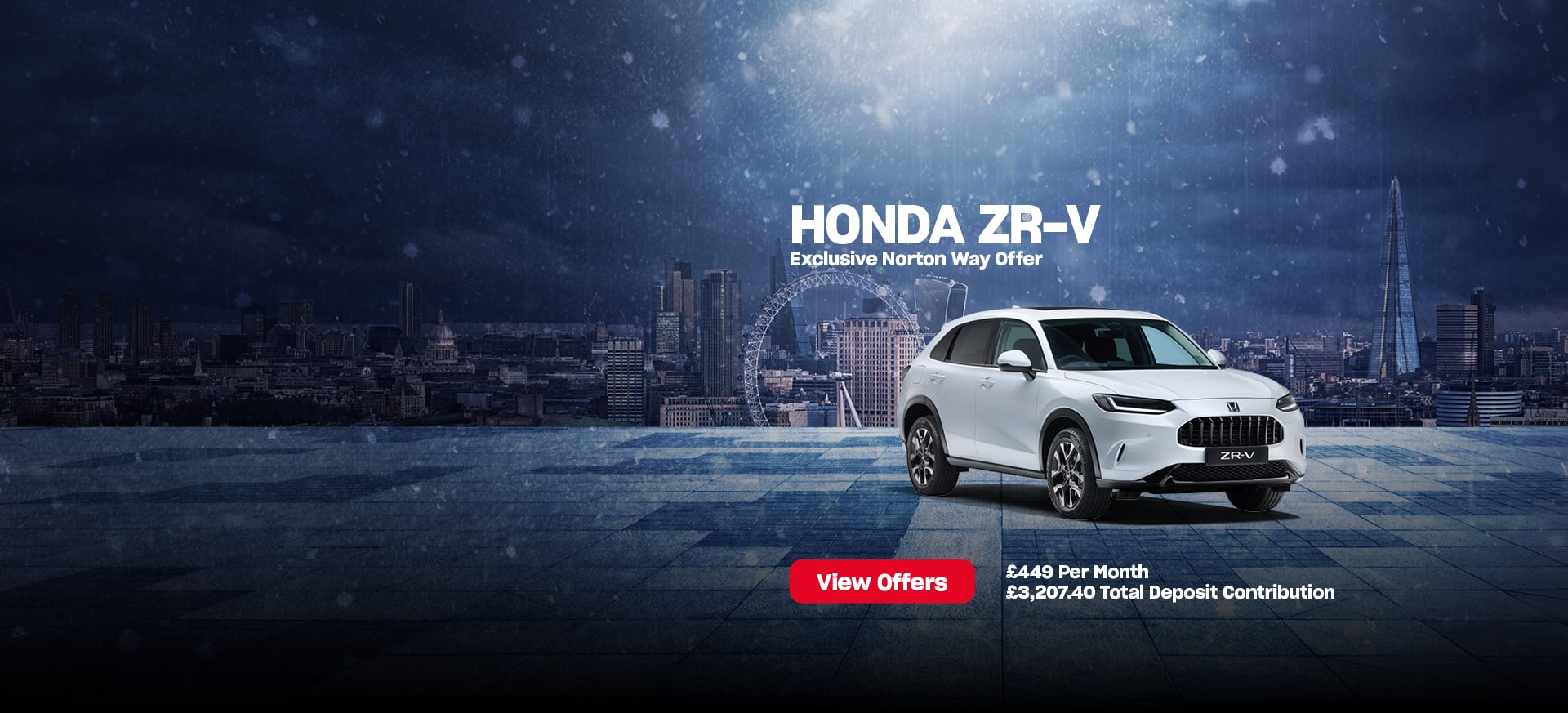 Honda ZR-V Winter Offer 
