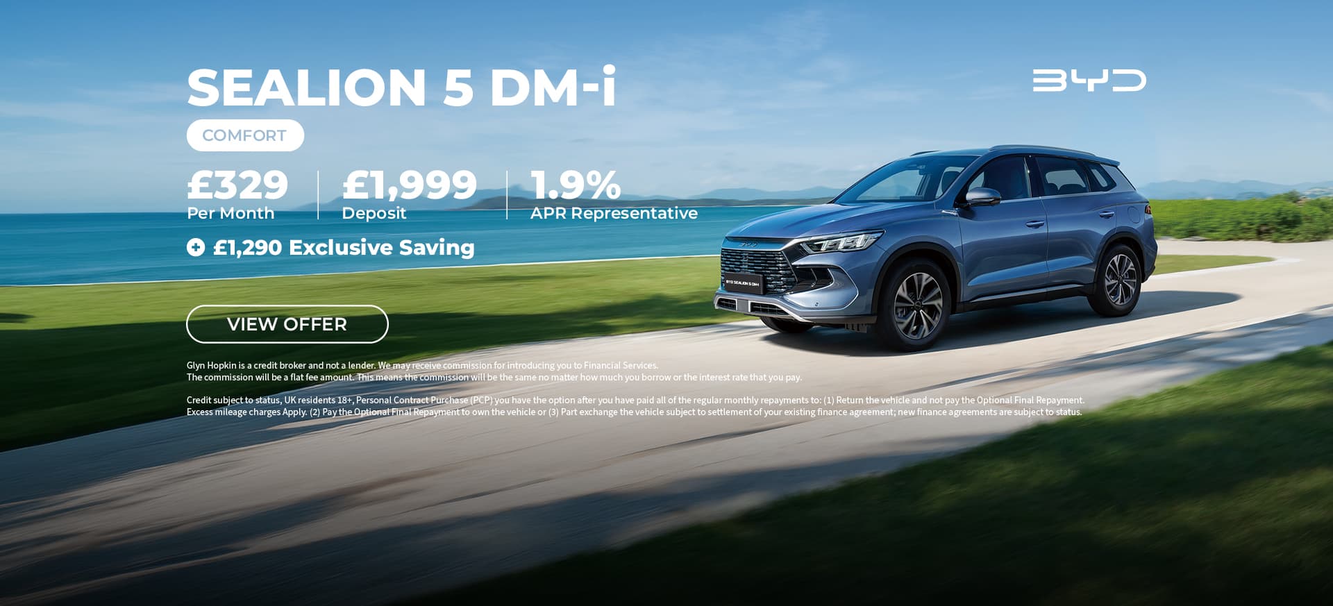 BYD Seallion 5 DM-i Q4 Banners