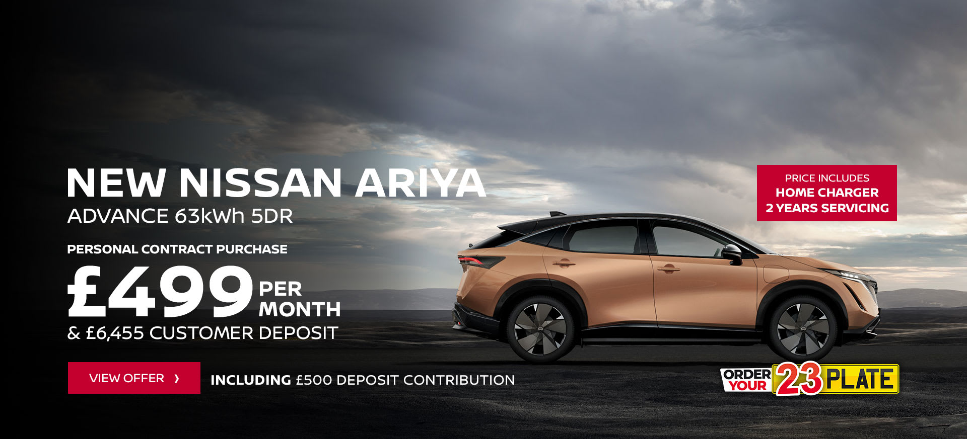 New Nissan ARIYA Electric Crossover