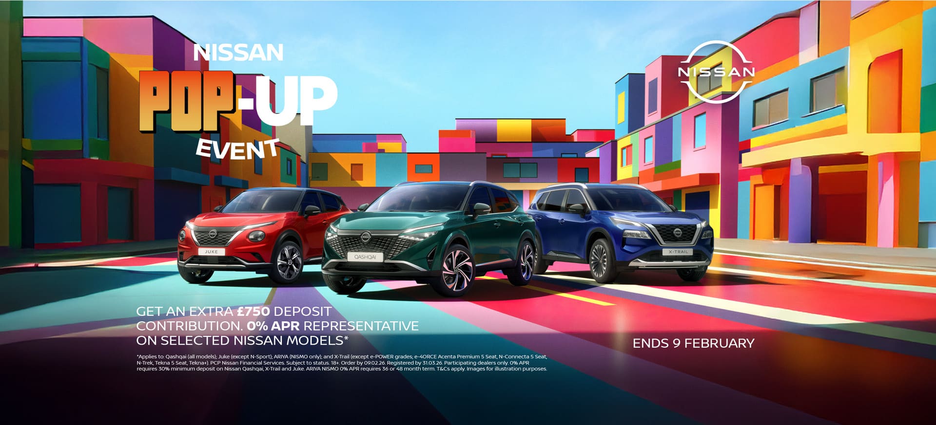 Nissan Pop Up Event 2026