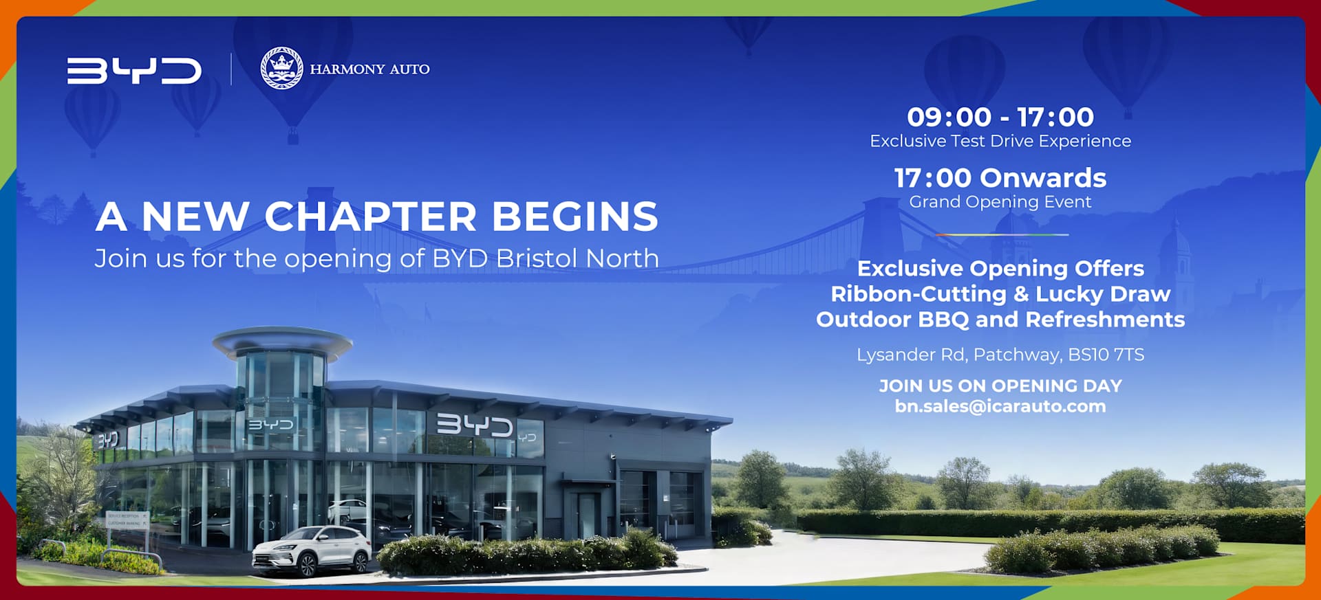 BYD Bristol North Sales and Service