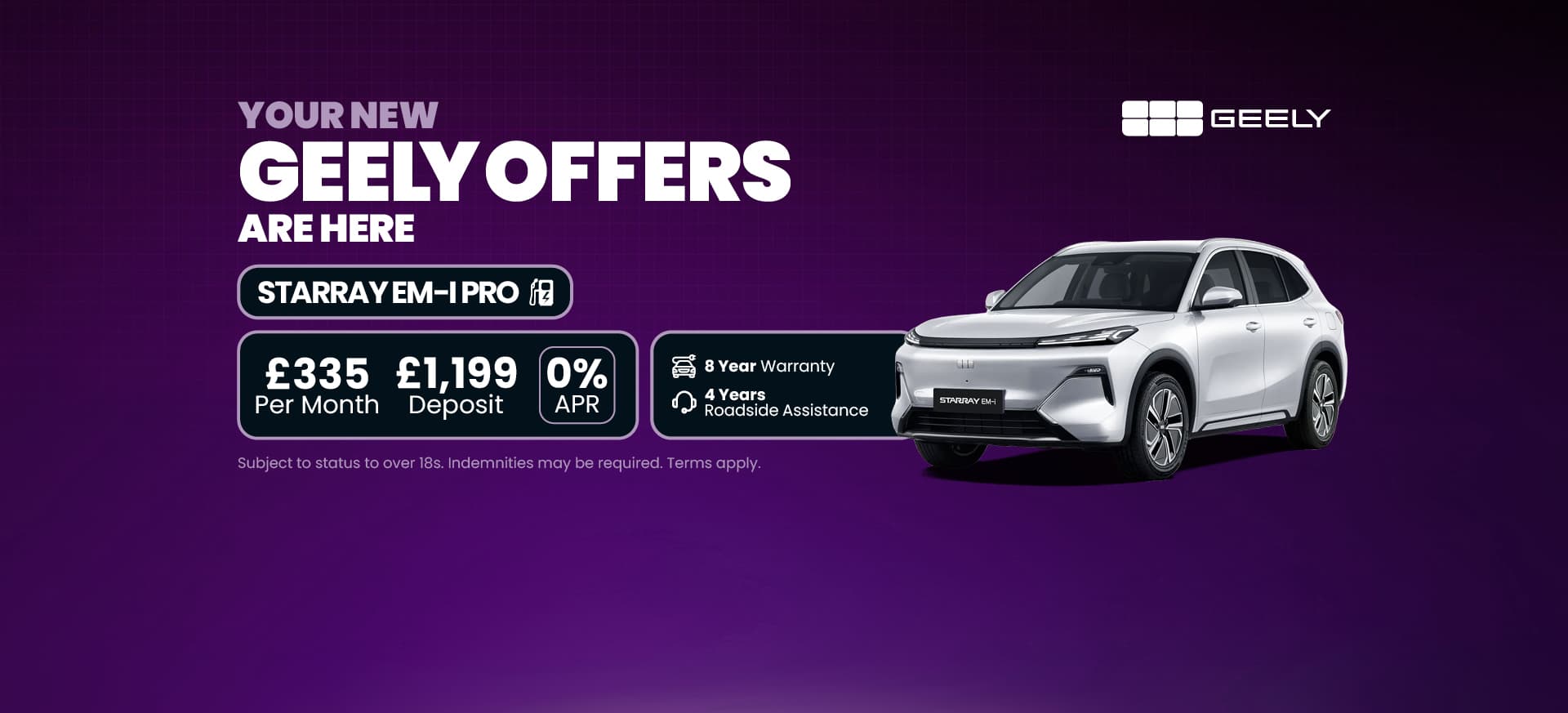 Geely Starray EM - i Pro Q3 Banner 
