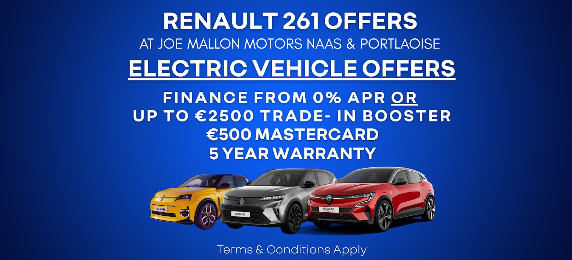 Renault 261 EV Offer