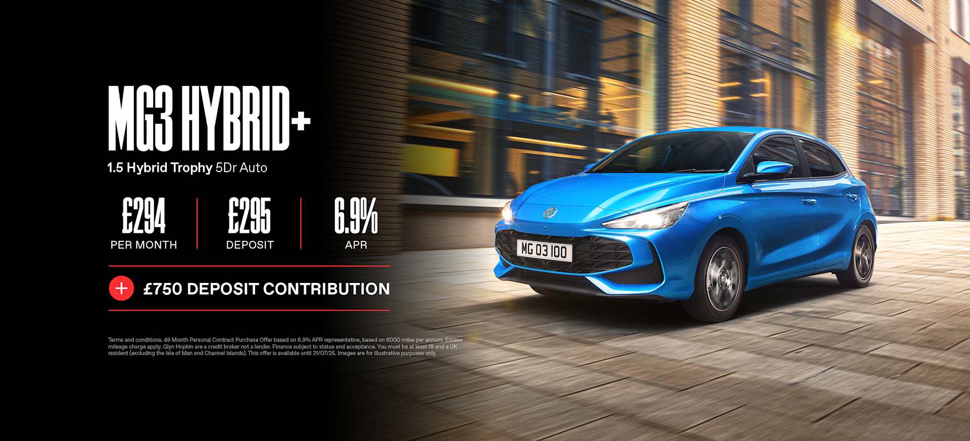 MG3 Hybrid+ Q3 offers 2025