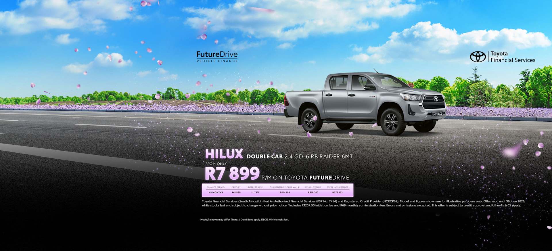 New Toyota Hilux Double Cab 2.4 GD-6 RB Raider 6MT from CFAO Mobility Toyota