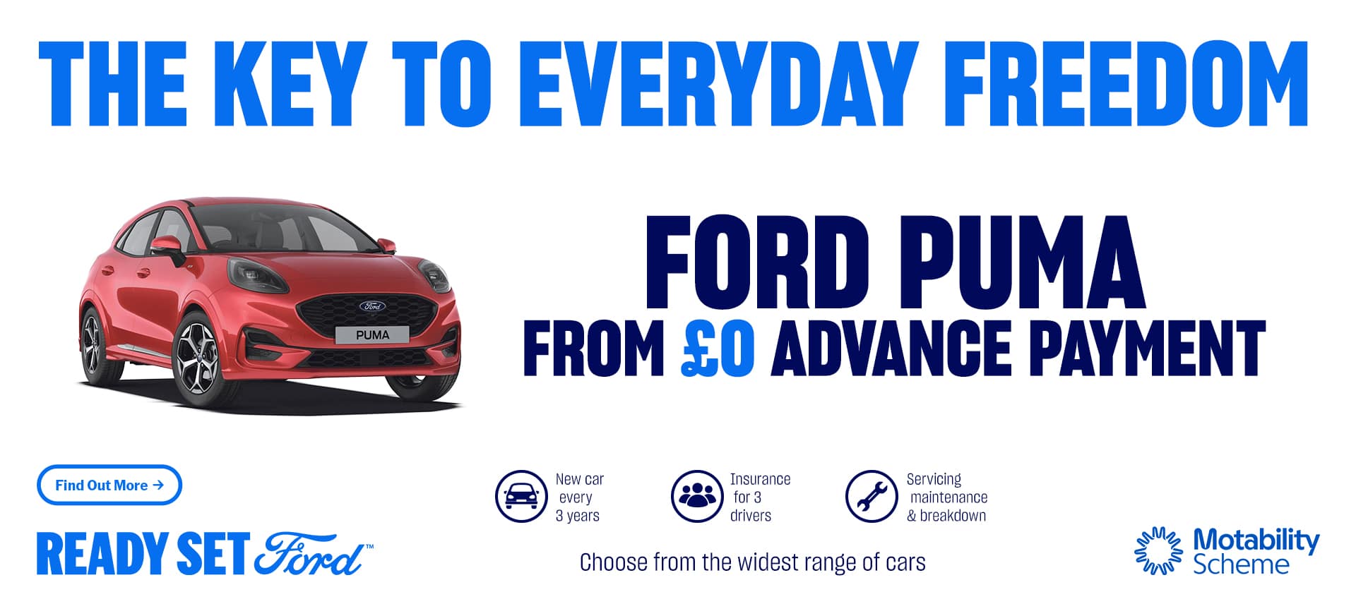 Ford Puma Motability Scheme Offers
