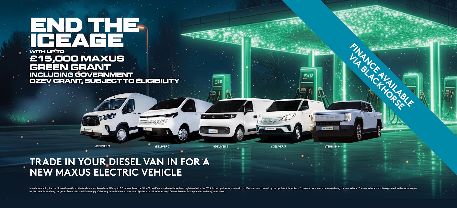 Euro Maxus Electric Van Offer