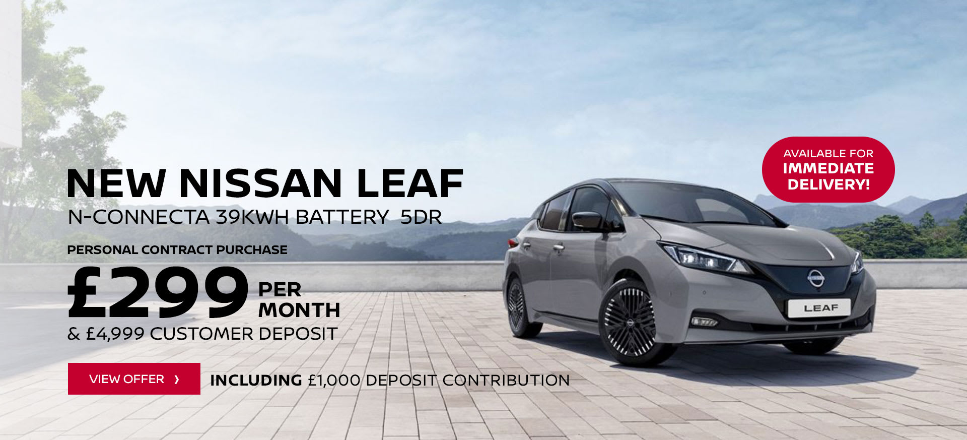 New Nissan Leaf Acenta 40 kw