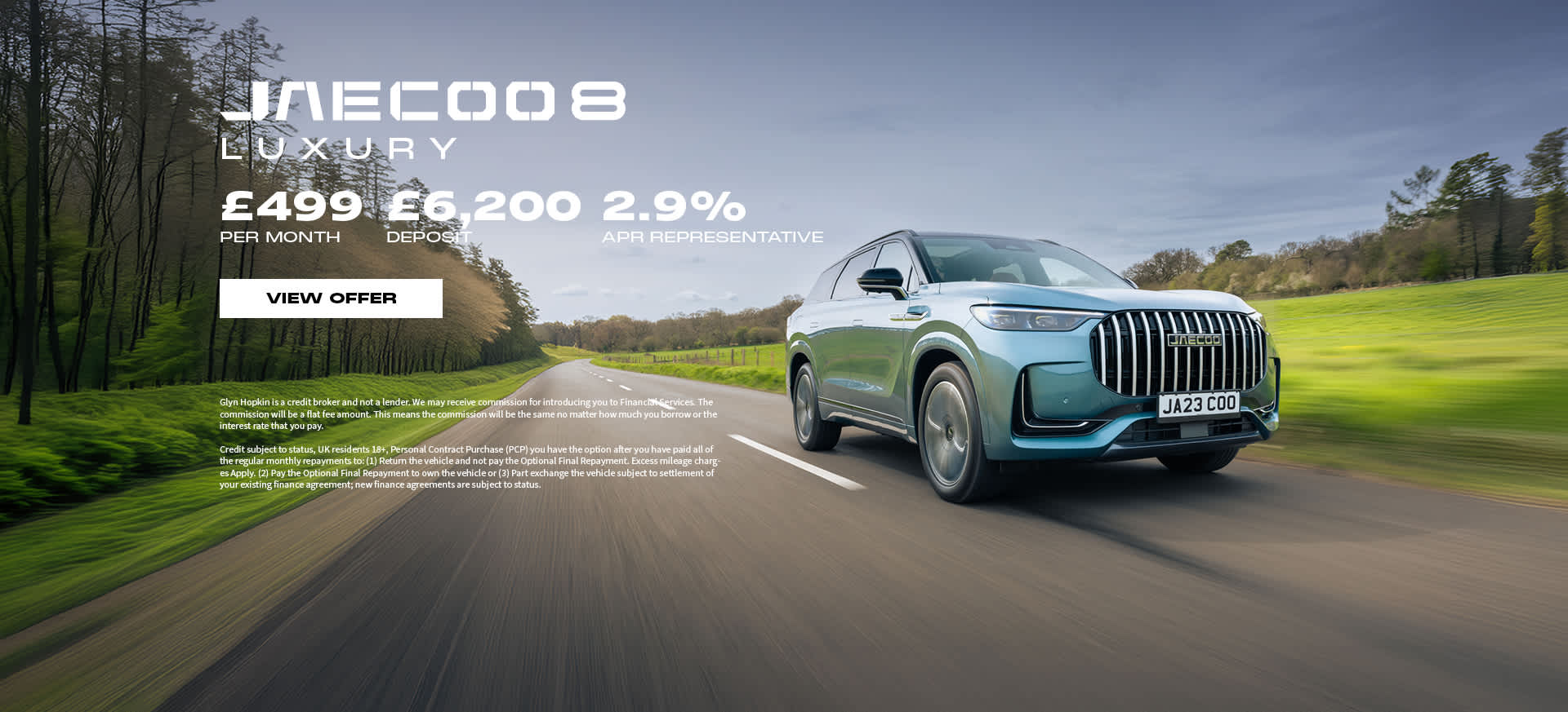 Jaecoo 8 Q4 BANNER oceros