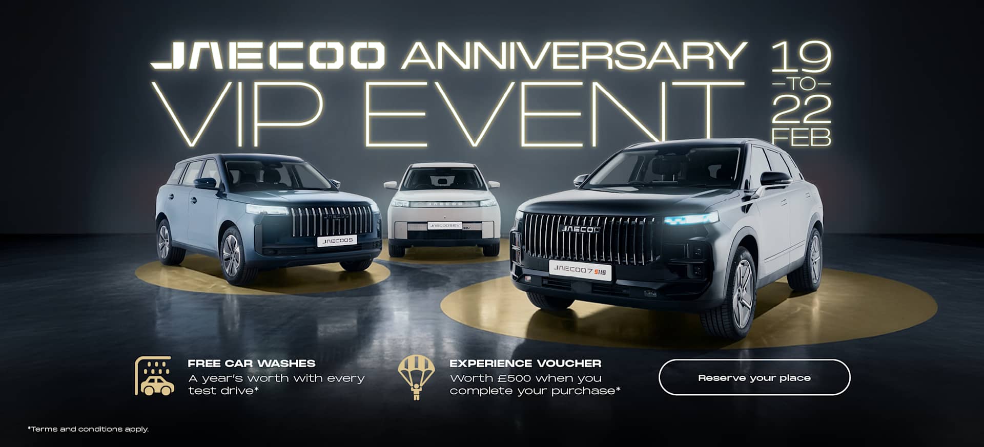 Jaecoo Anniversary VIP Event