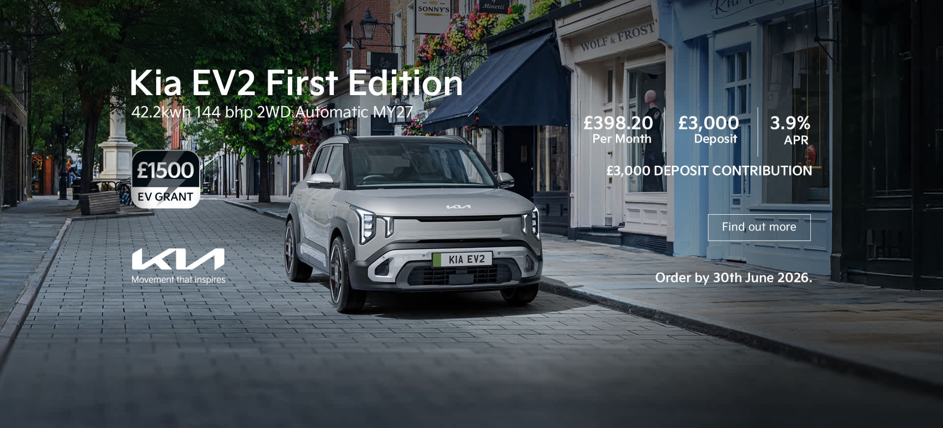 Kia EV2 Banner
