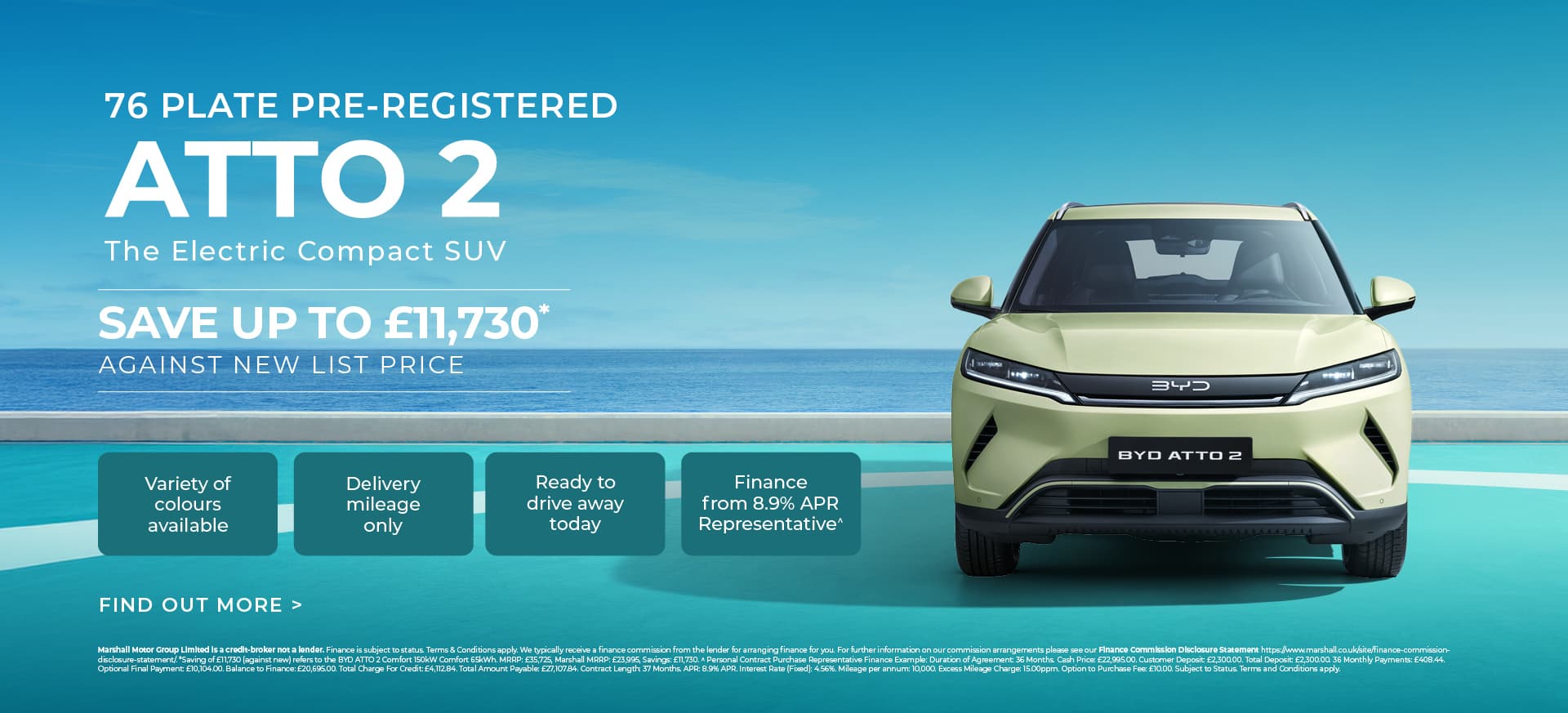 Nearly New BYD ATTO 2 SUV