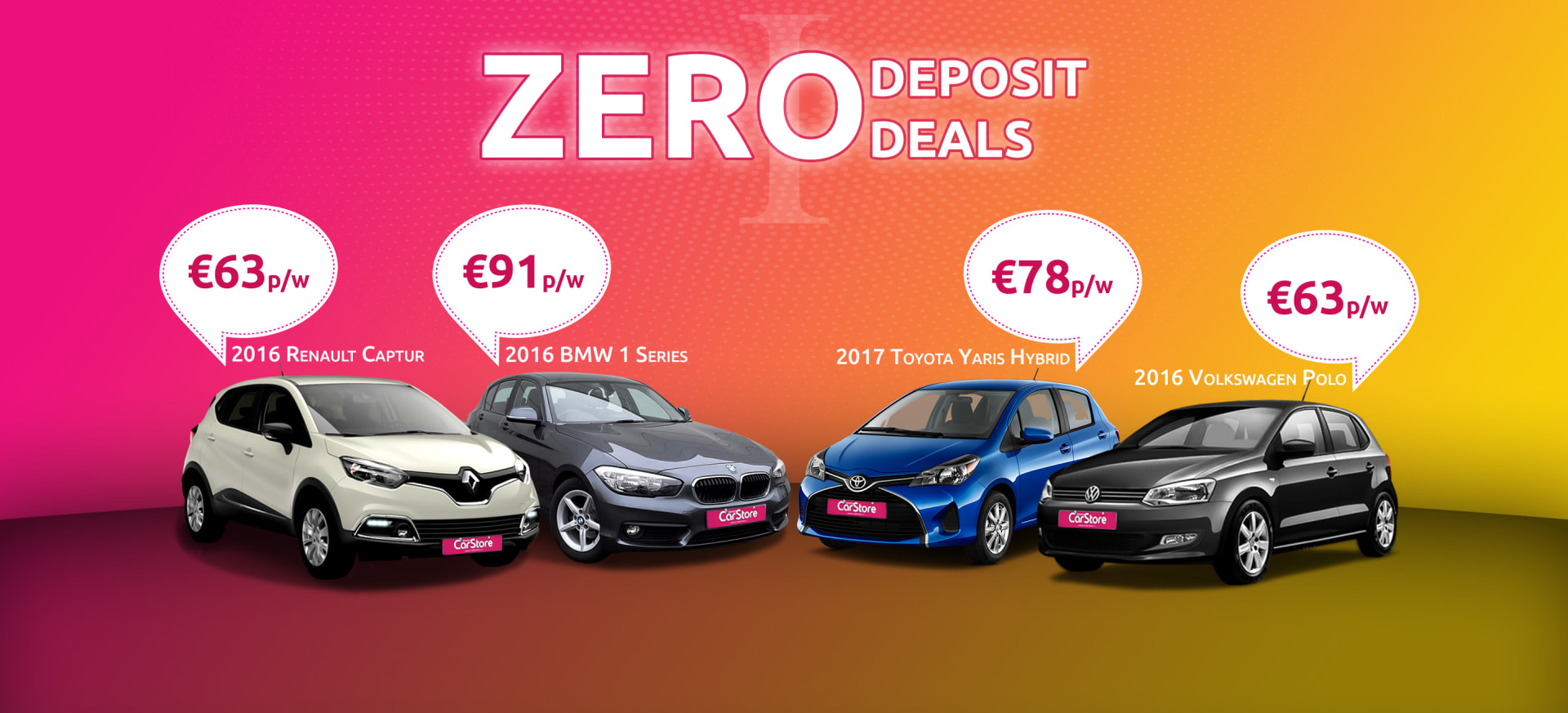 Zero Deposit Deals One