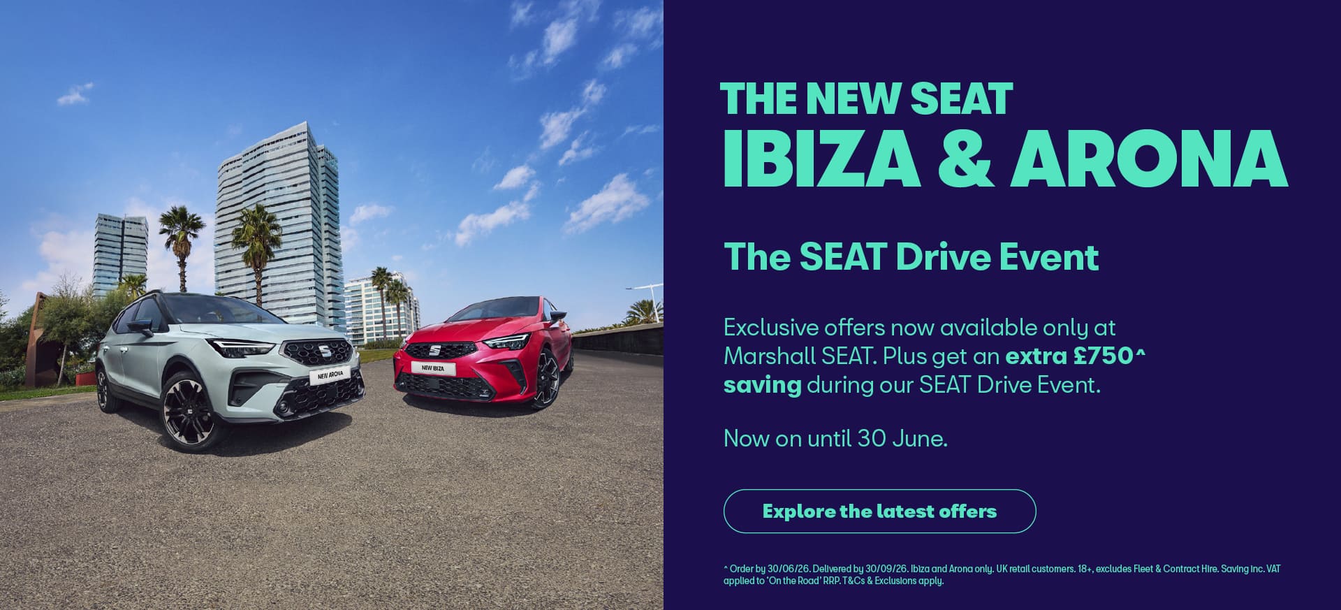 SEAT Ibiza &amp; Arona Offer