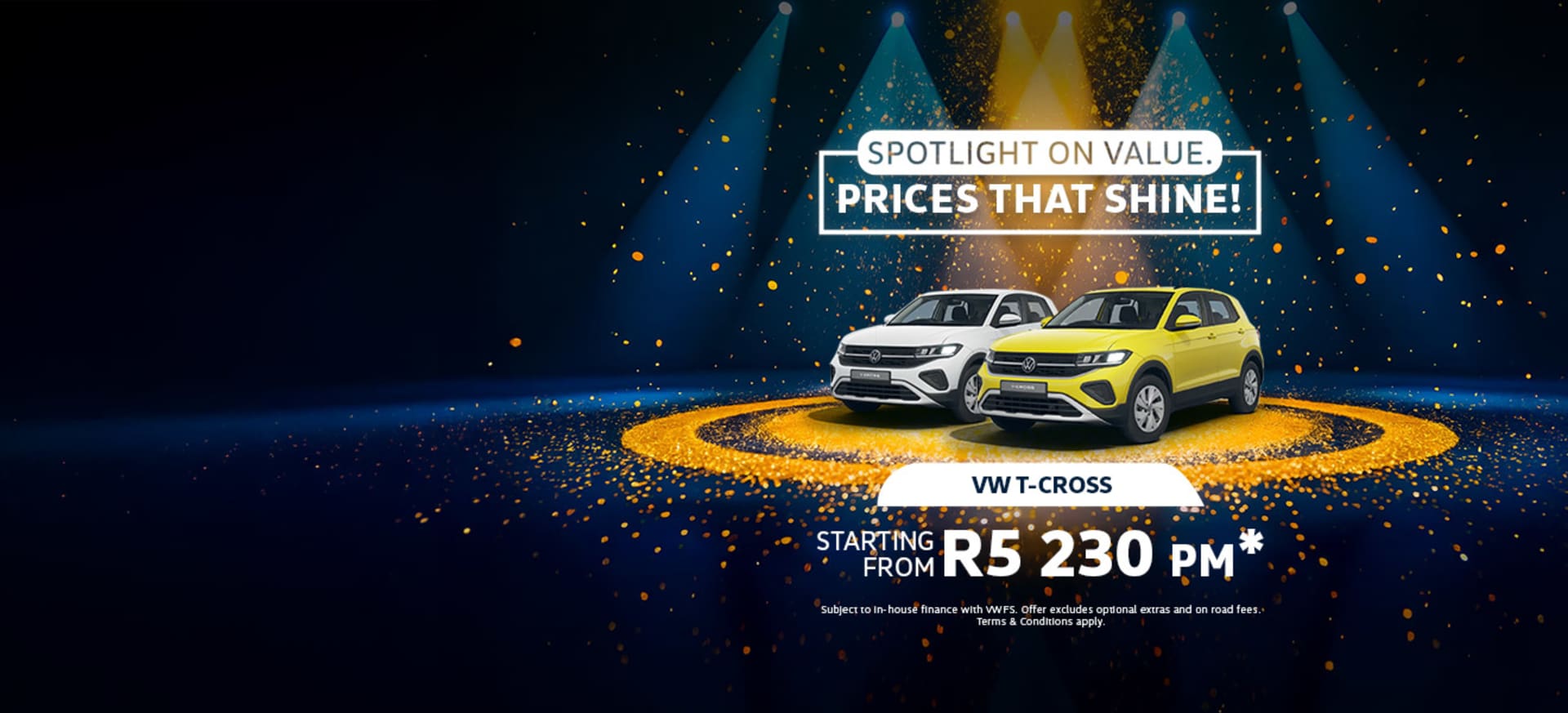 Volkswagen T-Cross Special offers from VW CFAO Mobility
