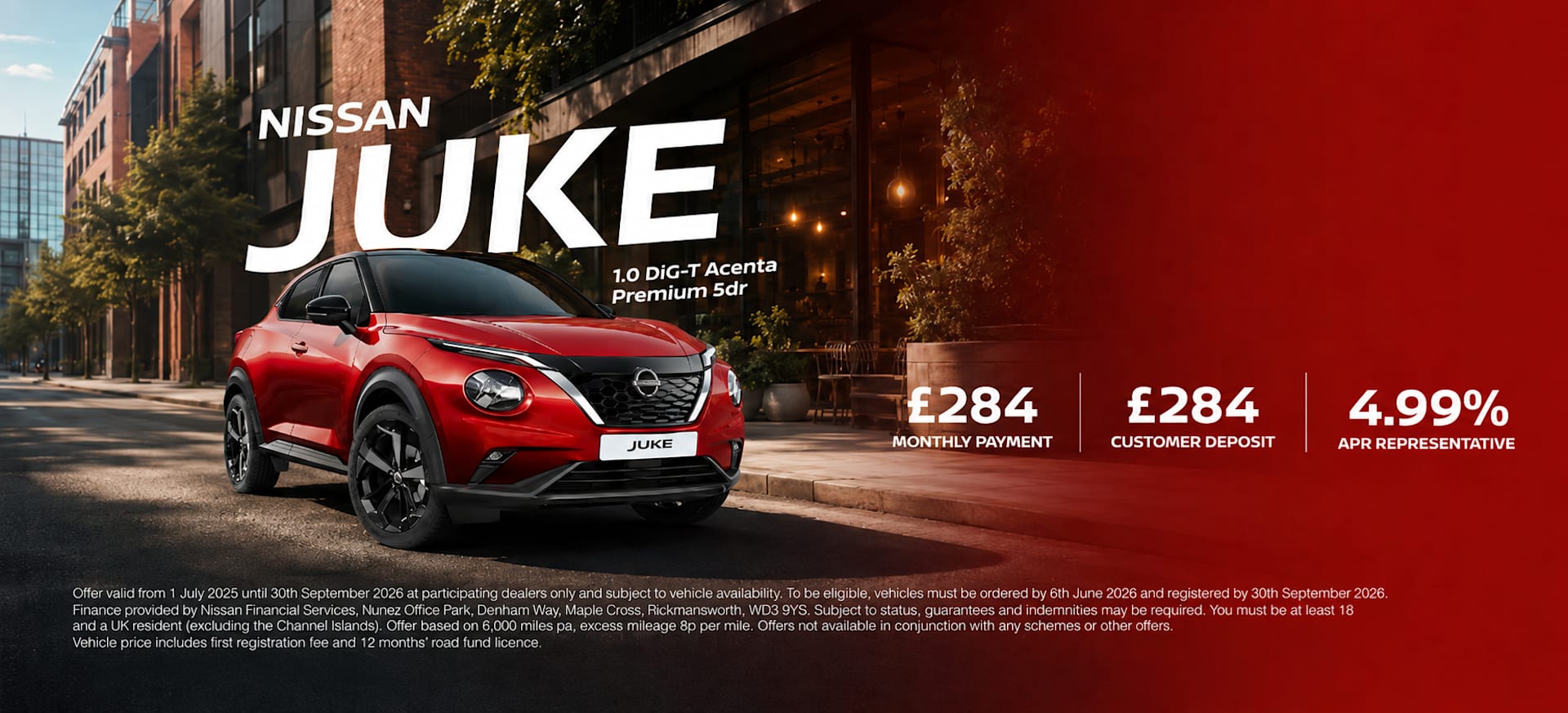 Nissan Juke Q3 Offers 26