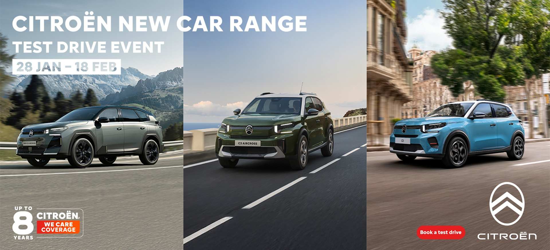 Citroen Test Drive Event