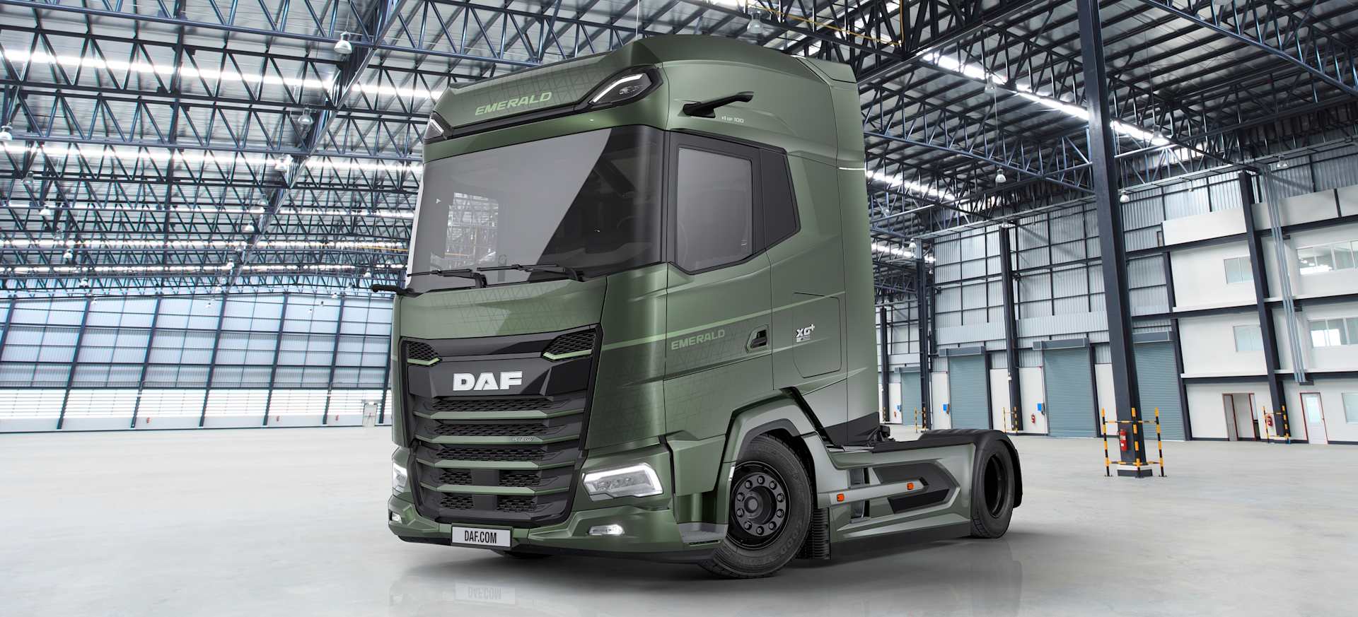 DAF Unveils XG+ Emerald Edition