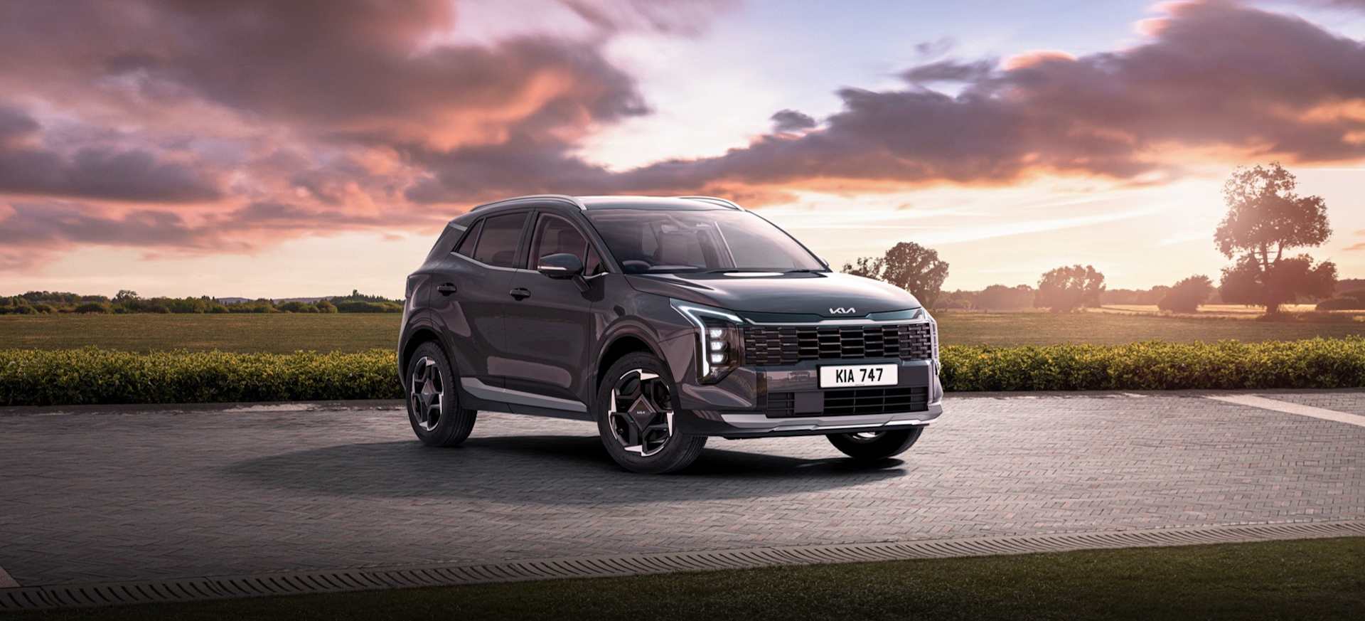 The Kia Sportage.